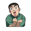 "ITSUKI EXCITED" WINDOW PEEKER