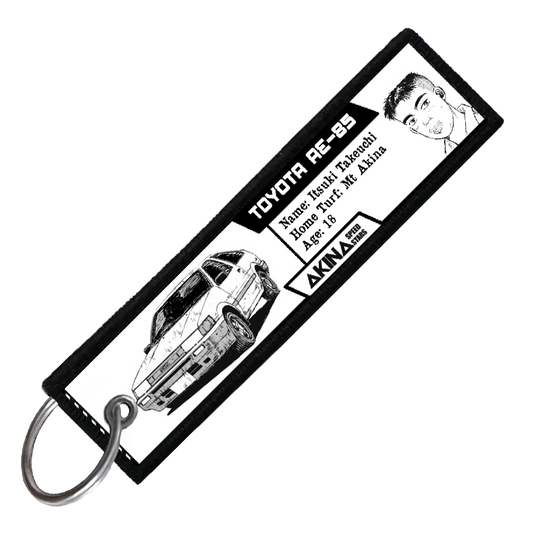 "ITSUKI DRIVER STATS" CUSTOM KEY TAG