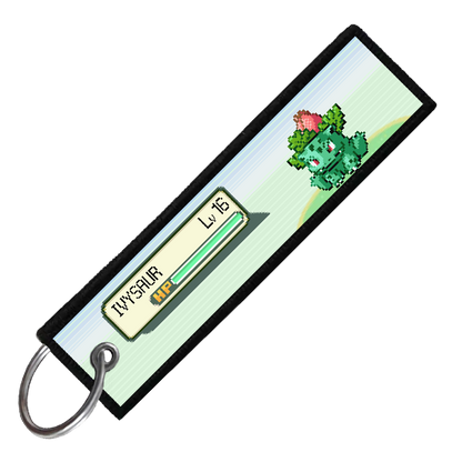 "IVYSAUR BATTLE ENCOUNTER" CUSTOM KEY TAG