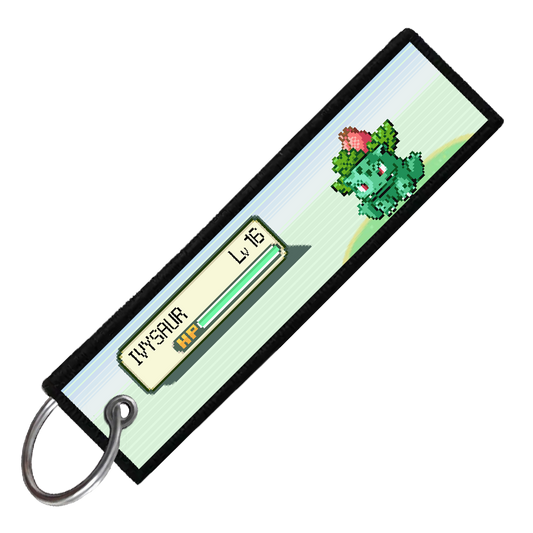 "IVYSAUR BATTLE ENCOUNTER" CUSTOM KEY TAG
