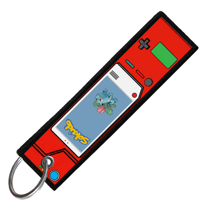 "IVYSAUR POKEDEX" CUSTOM KEY TAG
