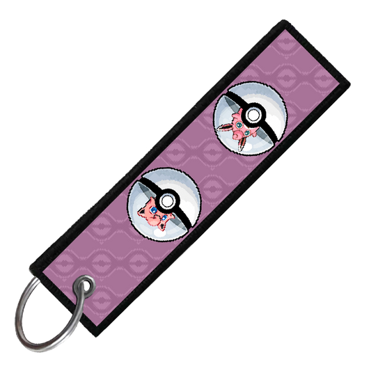 "JIGGLYPUFF POKEBALL EVO" CUSTOM KEY TAG