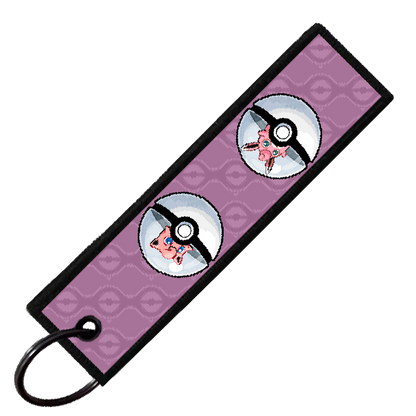 "JIGGLYPUFF POKEBALL EVO" CUSTOM KEY TAG