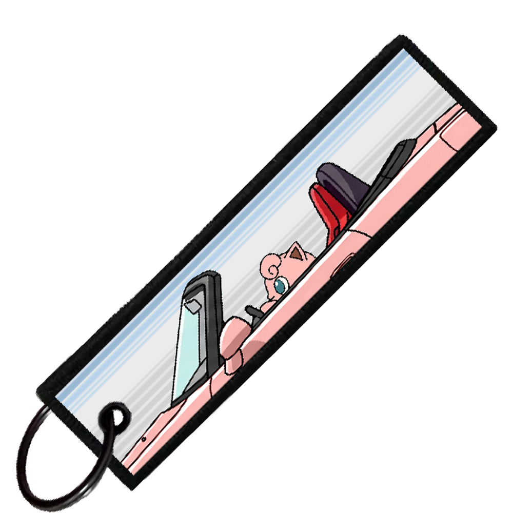 "JIGGLYPUFF CRUISER" CUSTOM KEY TAG