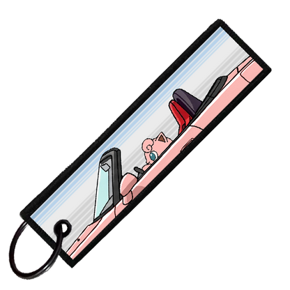 "JIGGLYPUFF CRUISER" CUSTOM KEY TAG