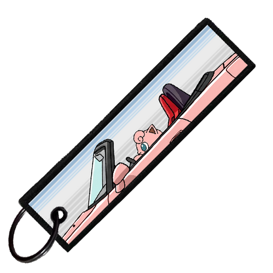 "JIGGLYPUFF CRUISER" CUSTOM KEY TAG