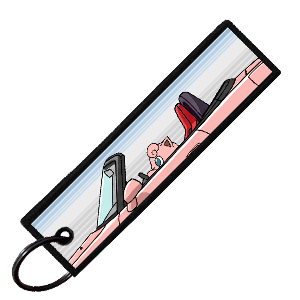 "JIGGLYPUFF CRUISER" CUSTOM KEY TAG