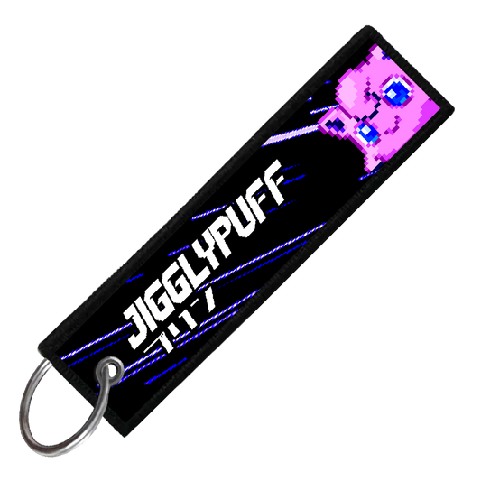 "JAPANESE JIGGLYPUFF" CUSTOM KEY TAG