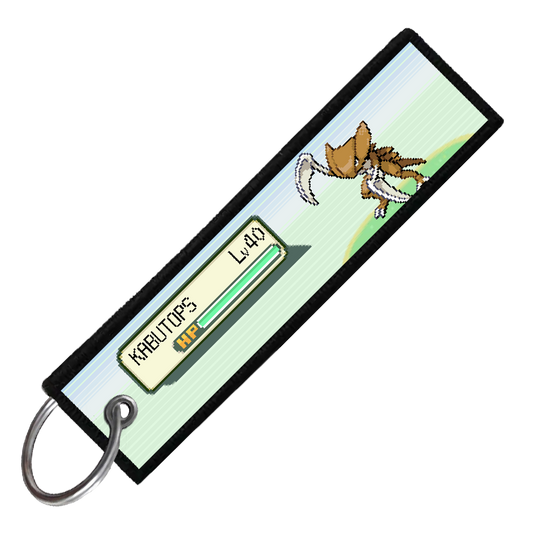 "KABUTOPS BATTLE ENCOUNTER" CUSTOM KEY TAG