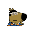 "KANYE WEST" CHILL GUY WINDOW PEEKER
