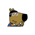 "KANYE WEST" CHILL GUY WINDOW PEEKER