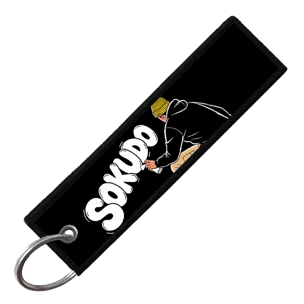 "KEI TRUCK GRAFFITI GARAGE" Custom Key Tag