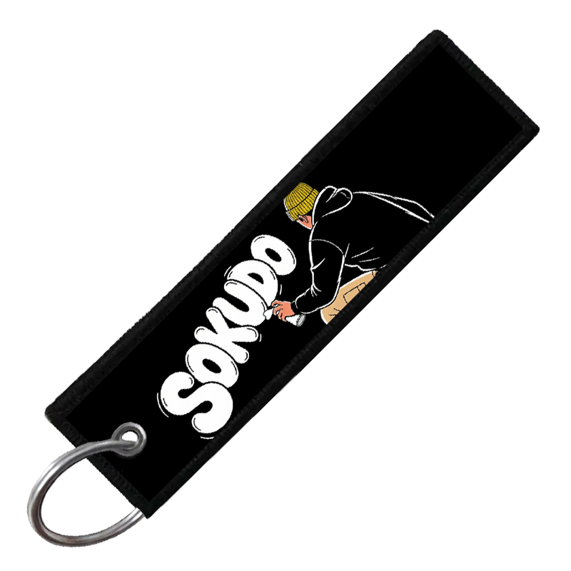 "KEI TRUCK GRAFFITI GARAGE" Custom Key Tag