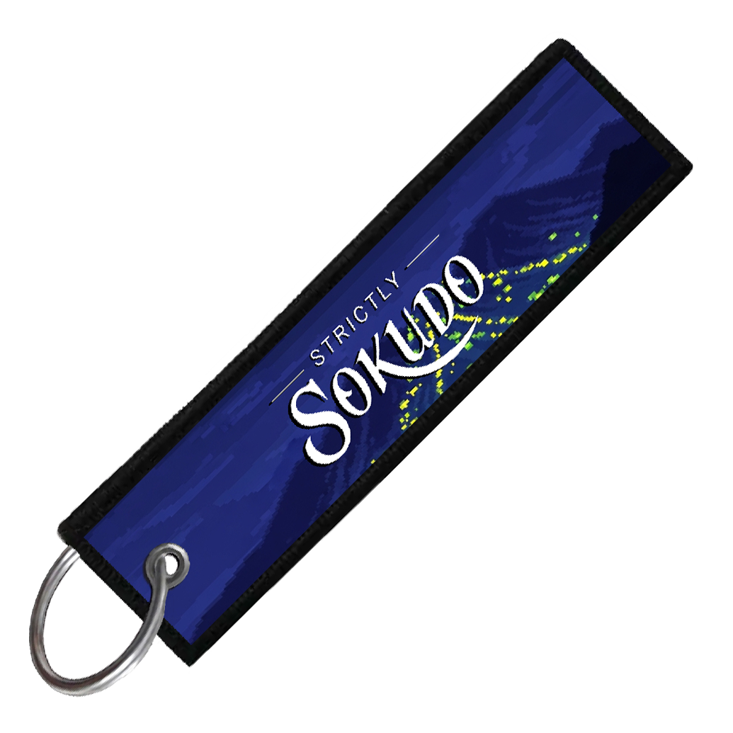 "KEI TRUCK PIXEL SIDE PROFILES" CUSTOM KEY TAG