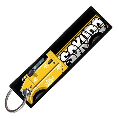 "KEI TRUCK GRAFFITI GARAGE" Custom Key Tag