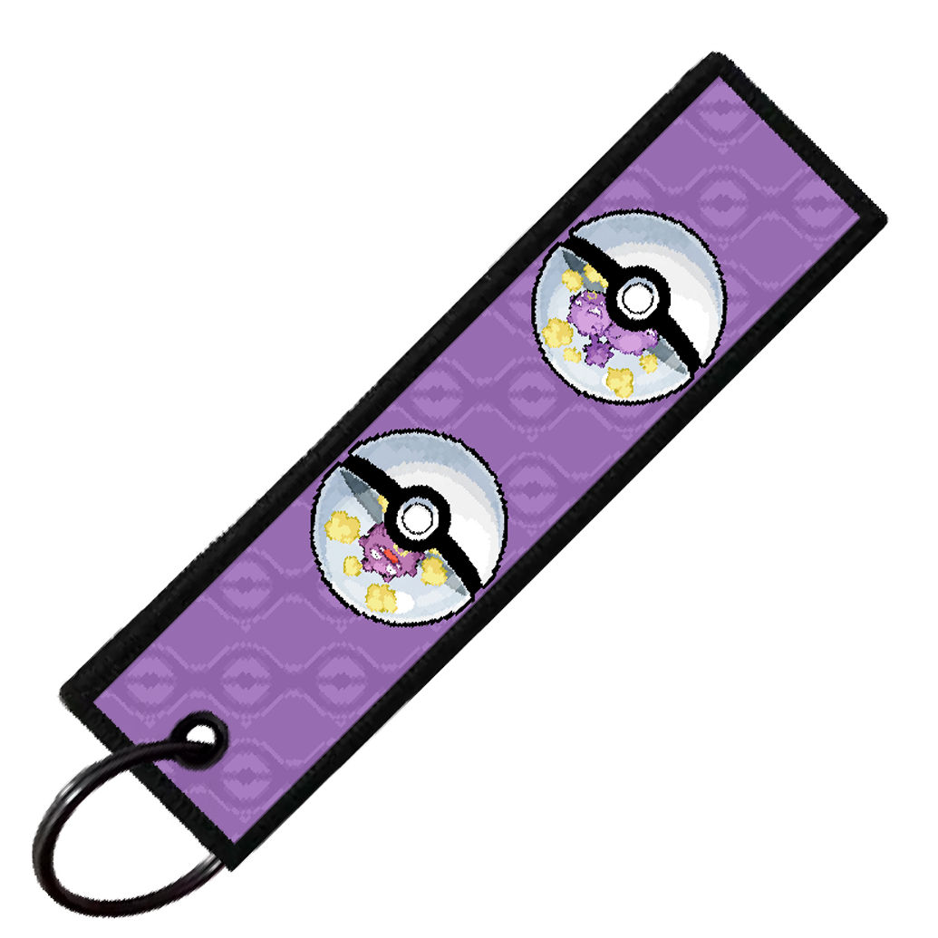 "KOFFING POKEBALL EVO" CUSTOM KEY TAG