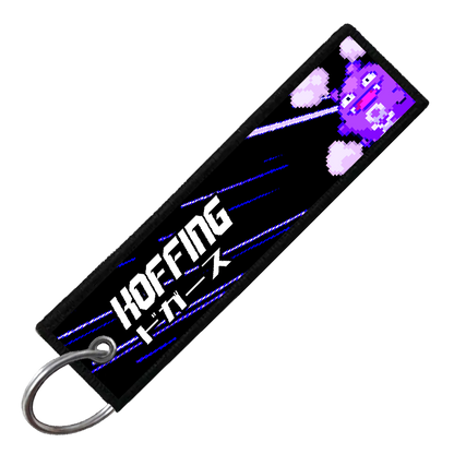 "JAPANESE KOFFING" CUSTOM KEY TAG