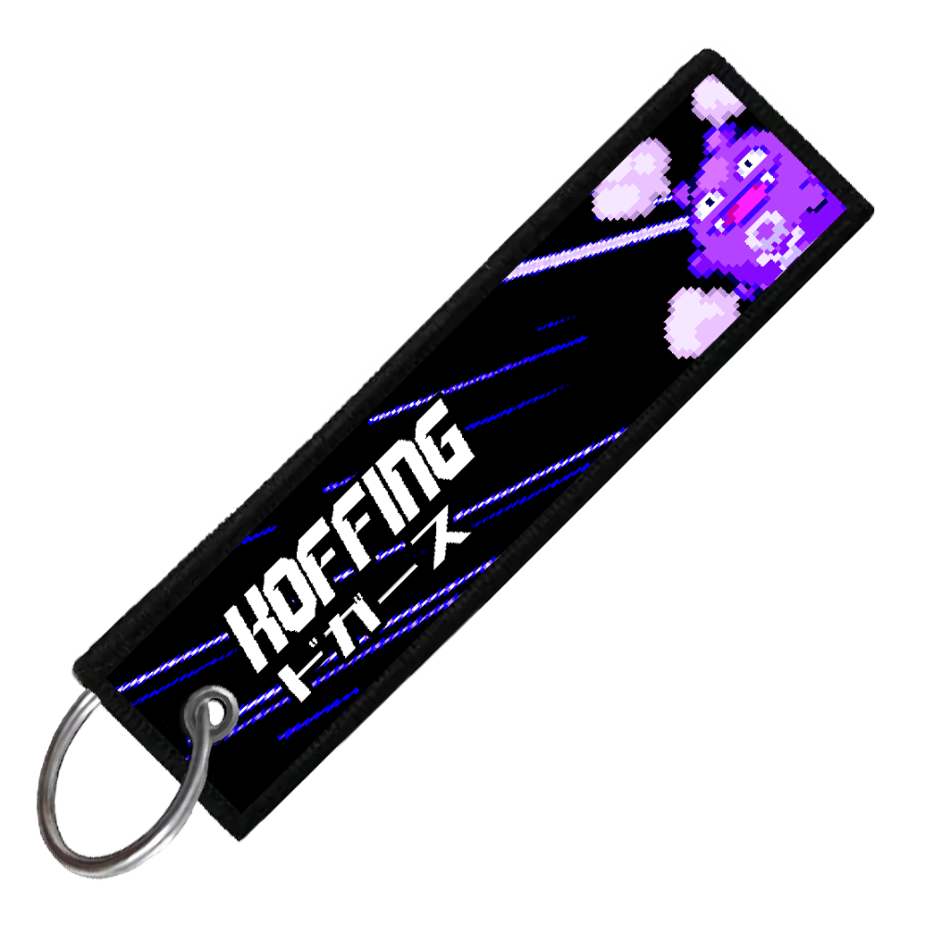 "JAPANESE KOFFING" CUSTOM KEY TAG