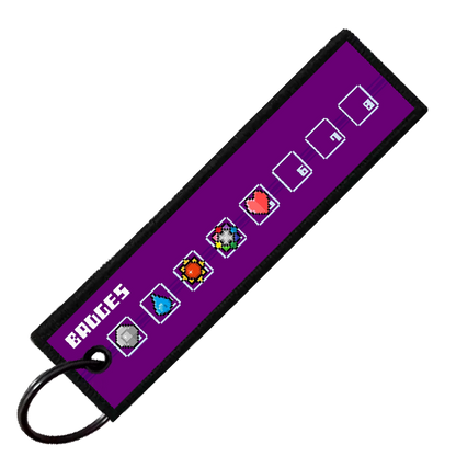 "GYM LEADER KOGA" CUSTOM KEY TAG
