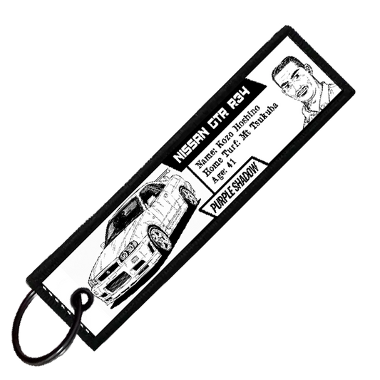 "KOZO DRIVER STATS" CUSTOM KEY TAG