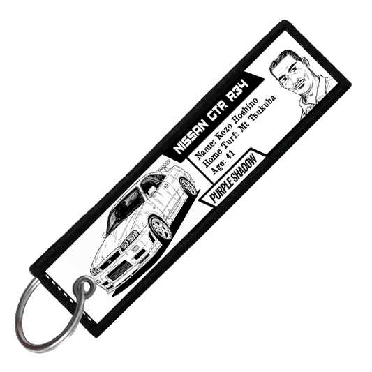 "KOZO DRIVER STATS" CUSTOM KEY TAG