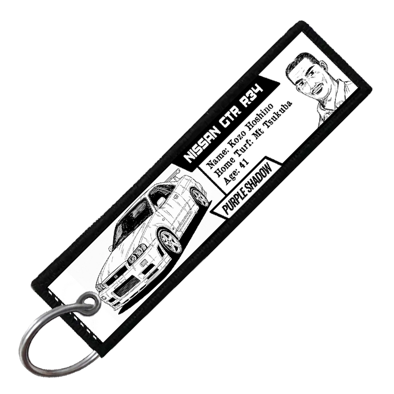 "KOZO DRIVER STATS" CUSTOM KEY TAG