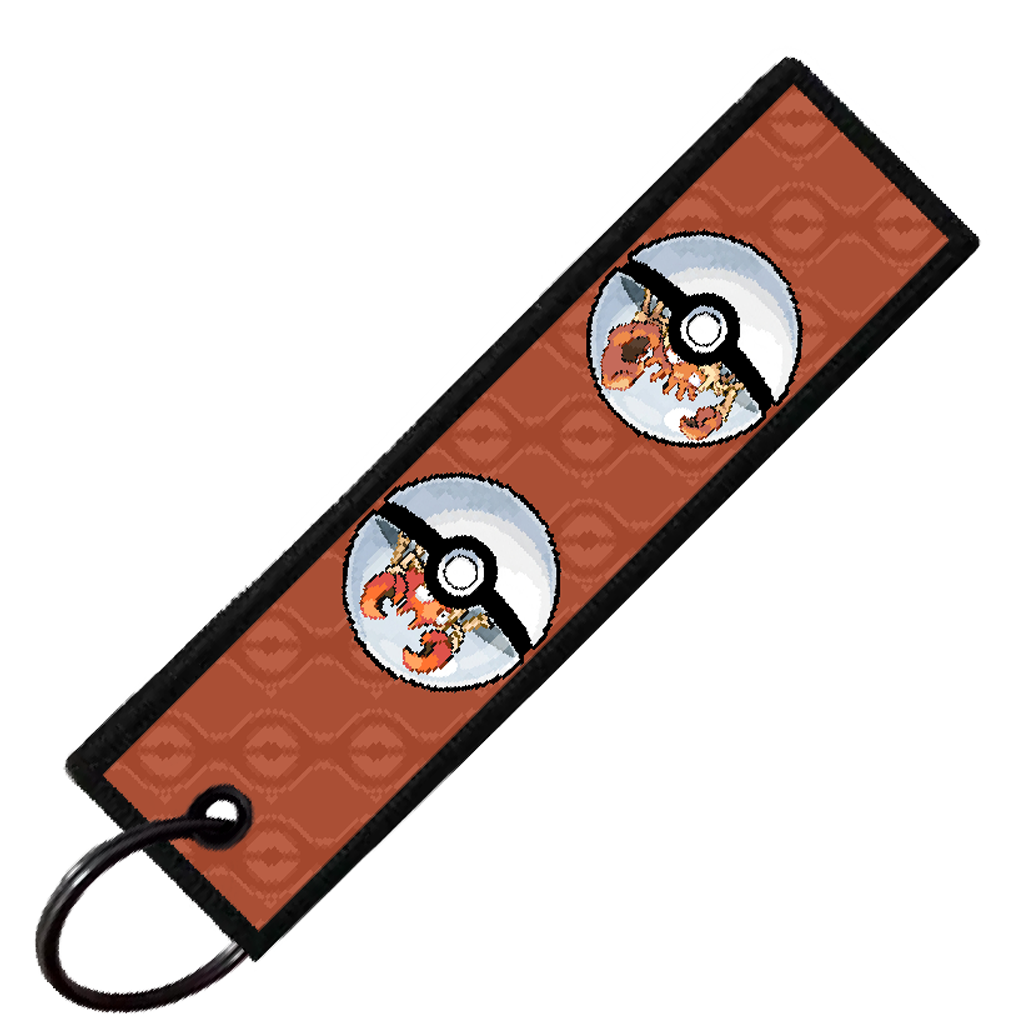 "KRABBY POKEBALL EVO" CUSTOM KEY TAG