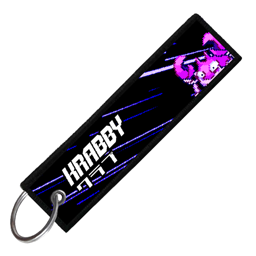 "JAPANESE KRABBY" CUSTOM KEY TAG