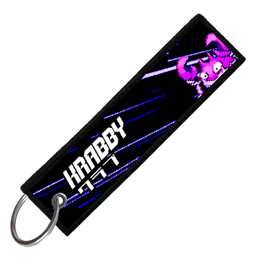 "JAPANESE KRABBY" CUSTOM KEY TAG