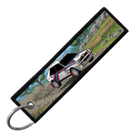 "LANCIA 8-BIT RALLY" CUSTOM KEY TAG thumbnail
