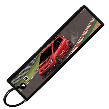 "LE MANS 8-BIT TRACK" CUSTOM KEY TAG