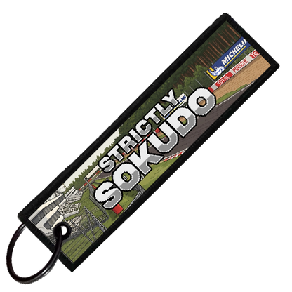 "LE MANS 8-BIT TRACK" CUSTOM KEY TAG