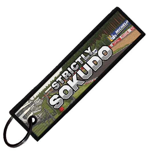 "LE MANS 8-BIT TRACK" CUSTOM KEY TAG