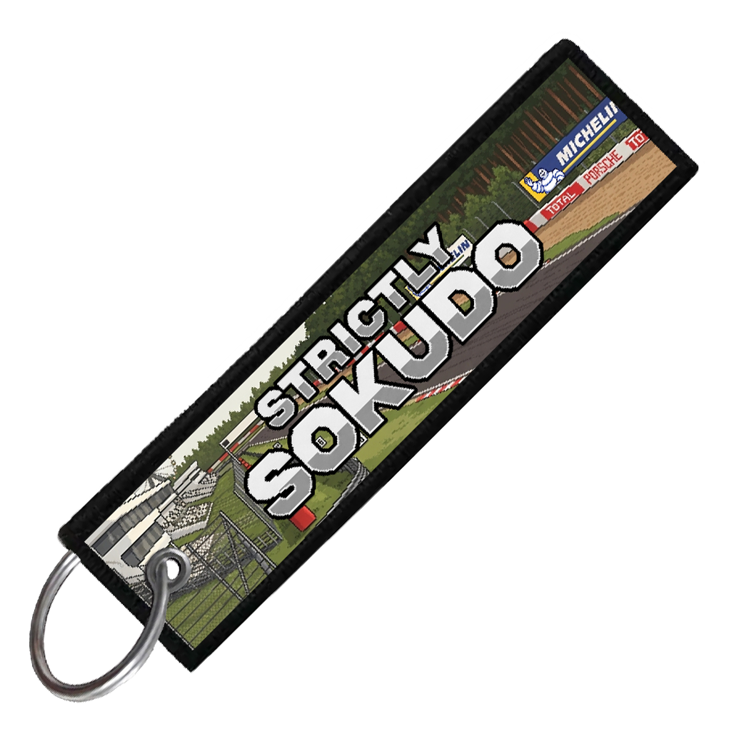 "LE MANS 8-BIT TRACK" CUSTOM KEY TAG
