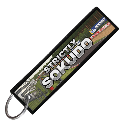 "LE MANS 8-BIT TRACK" CUSTOM KEY TAG