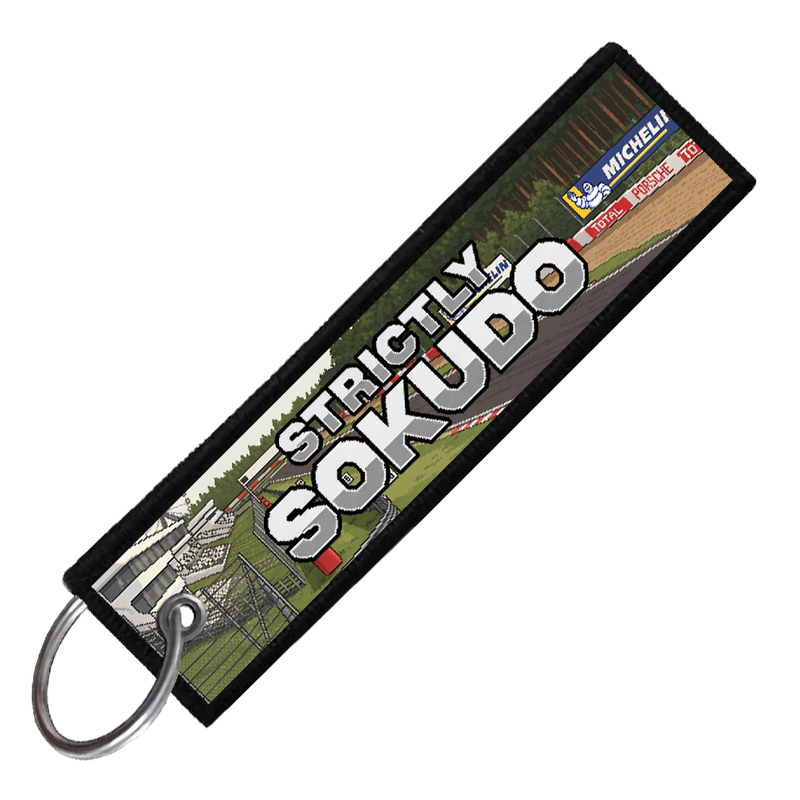 "LE MANS 8-BIT TRACK" CUSTOM KEY TAG