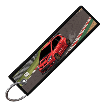 "LE MANS 8-BIT TRACK" CUSTOM KEY TAG