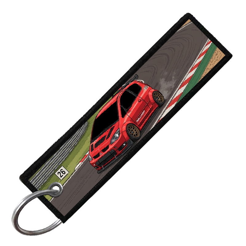 "LE MANS 8-BIT TRACK" CUSTOM KEY TAG