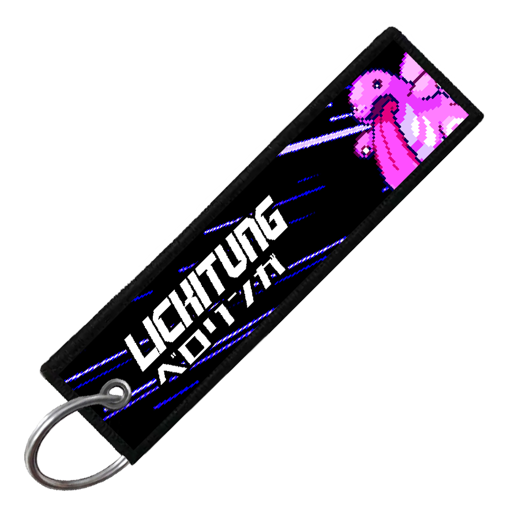 "JAPANESE LICKITUNG" CUSTOM KEY TAG