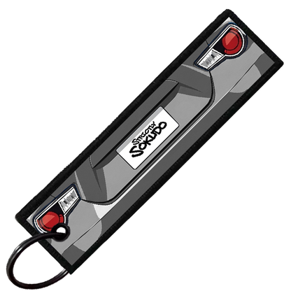 "GREY BRZ/86/FRS PORTRAIT" CUSTOM KEY TAG