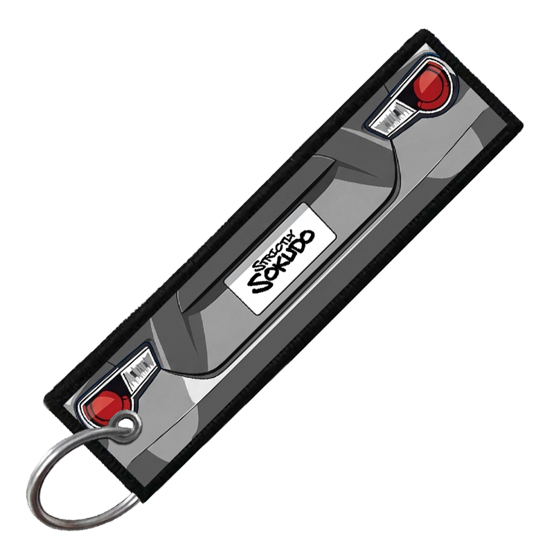 "GREY BRZ/86/FRS PORTRAIT" CUSTOM KEY TAG