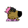"LIL PEEP" CHILL GUY WINDOW PEEKER