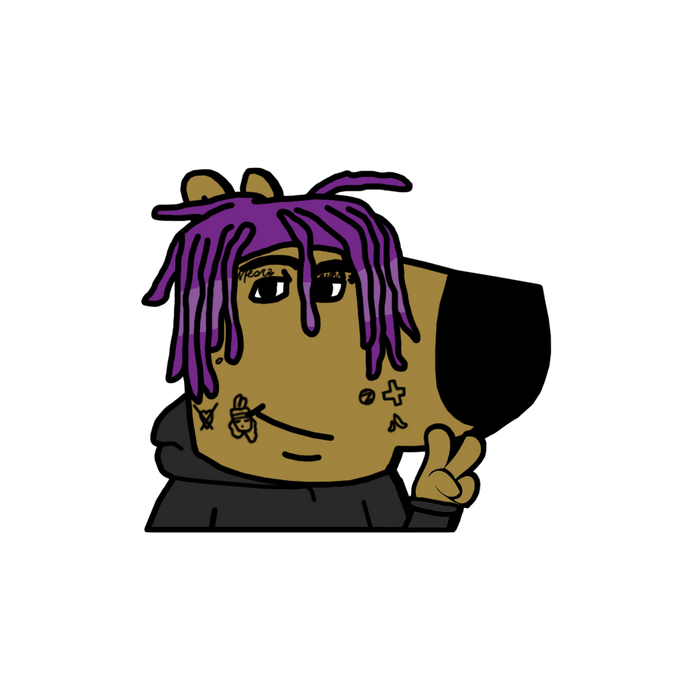 "LIL UZI" CHILL GUY WINDOW PEEKER