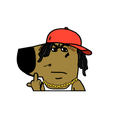 "LIL WAYNE" CHILL GUY WINDOW PEEKER