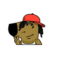 "LIL WAYNE" CHILL GUY WINDOW PEEKER