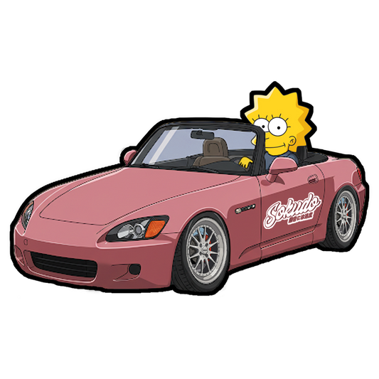 "S2K LISA" SIMPSON DECAL