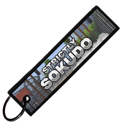 "LONG BEACH 8-BIT DRIFTERS" CUSTOM KEY TAG