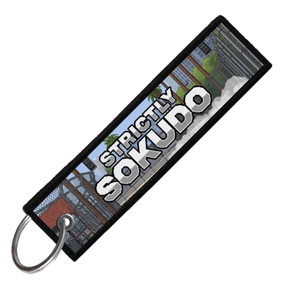 "LONG BEACH 8-BIT DRIFTERS" CUSTOM KEY TAG