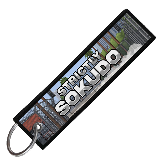 "LONG BEACH 8-BIT DRIFTERS" CUSTOM KEY TAG