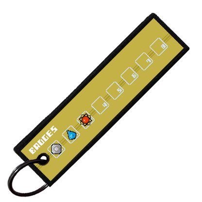 "GYM LEADER LT SURGE" CUSTOM KEY TAG